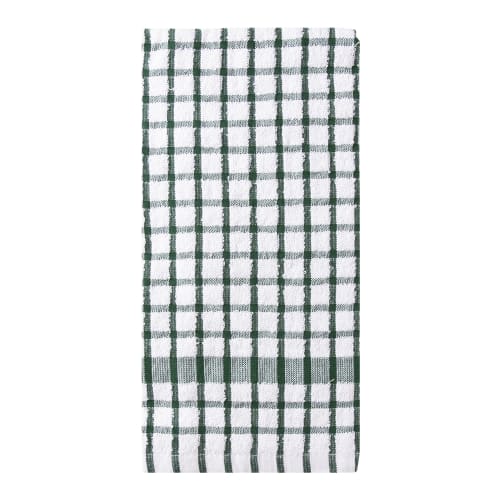 Kitchen Tea Towel Dark Green